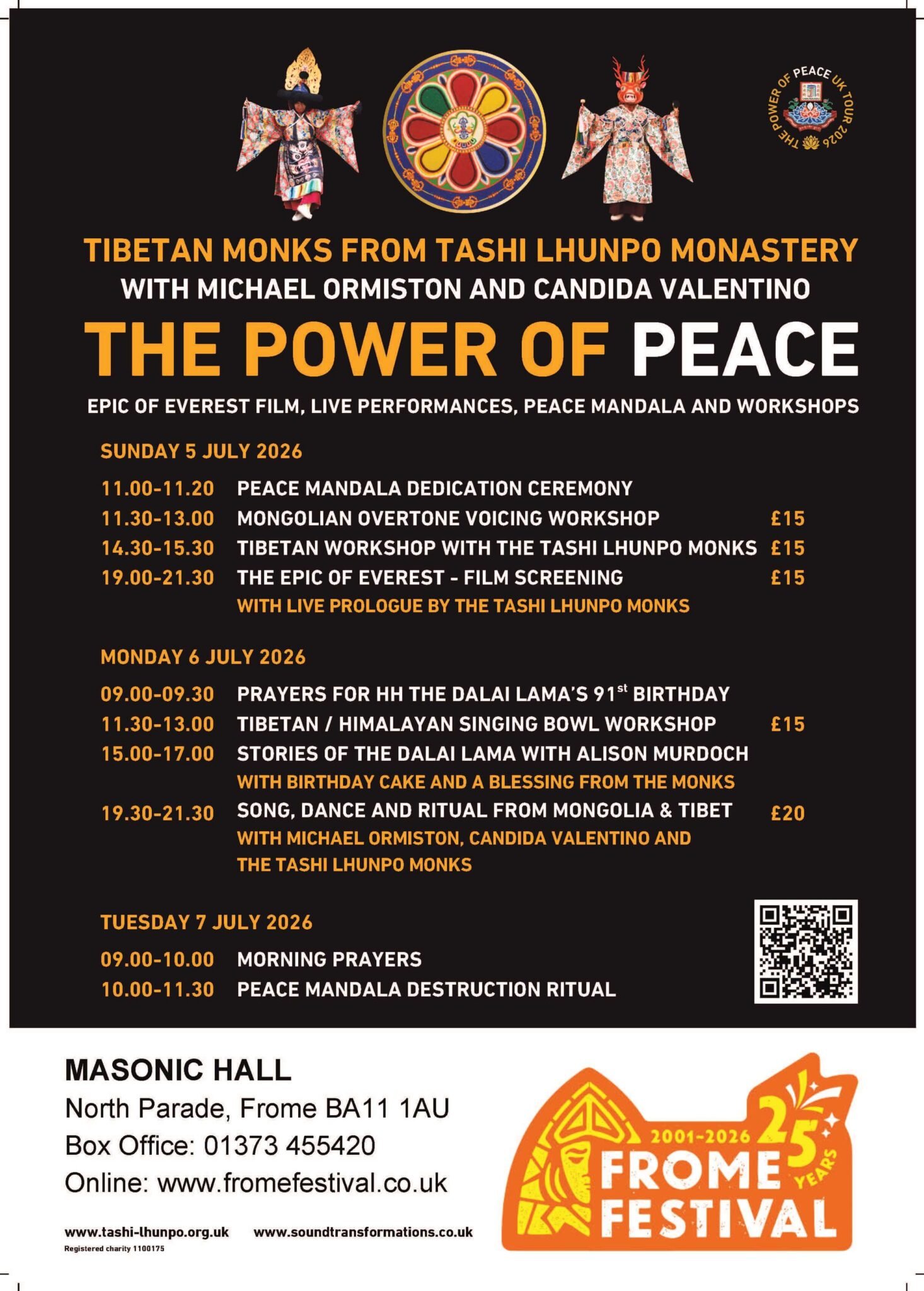 The Power of Peace Tibetan Buddhist event