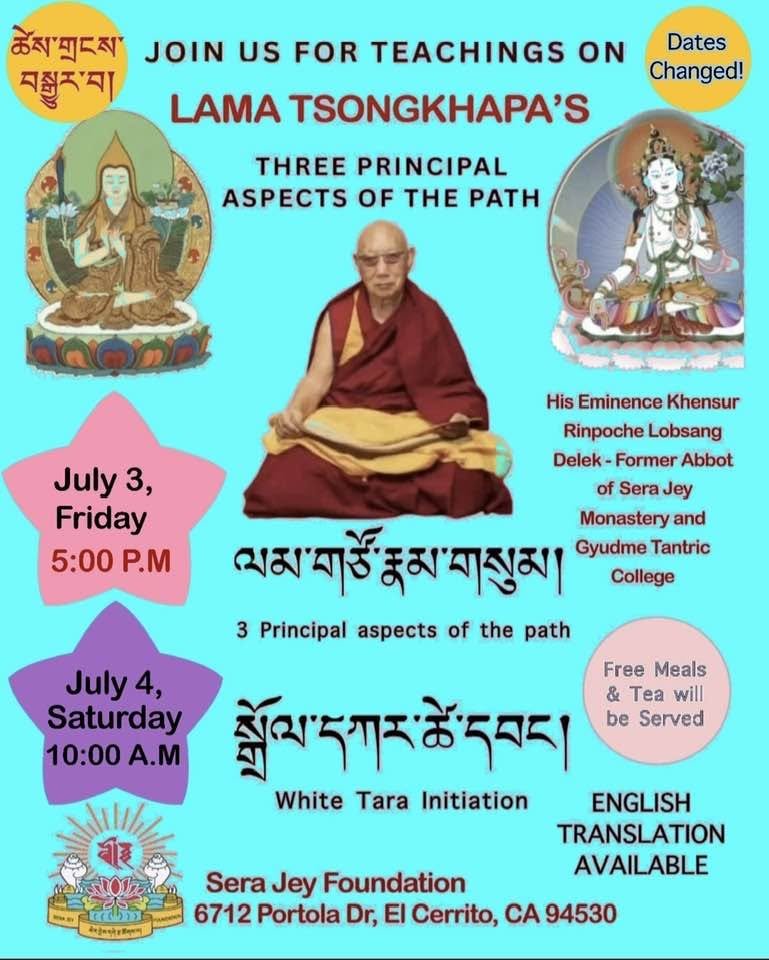 LAMA TSONGKHAPA'S