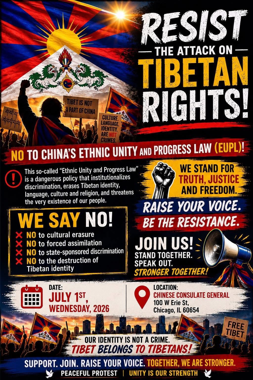 TIBETAN RIGHTS!