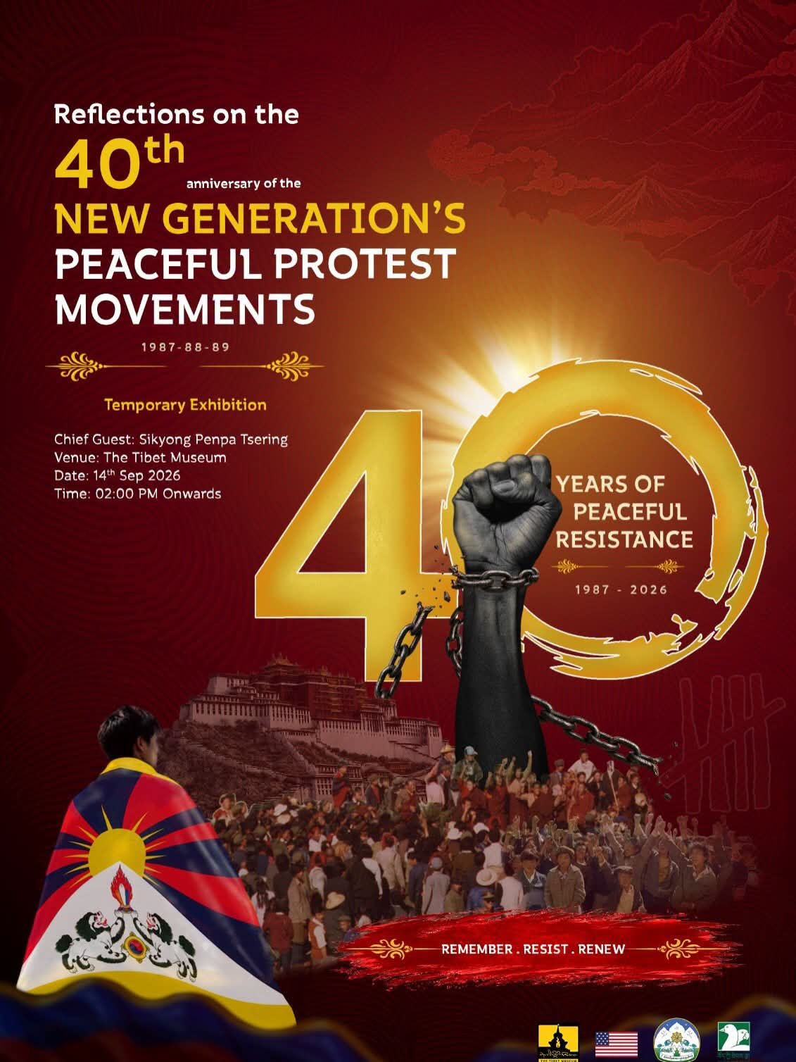 Poster: PEACEFUL PROTEST