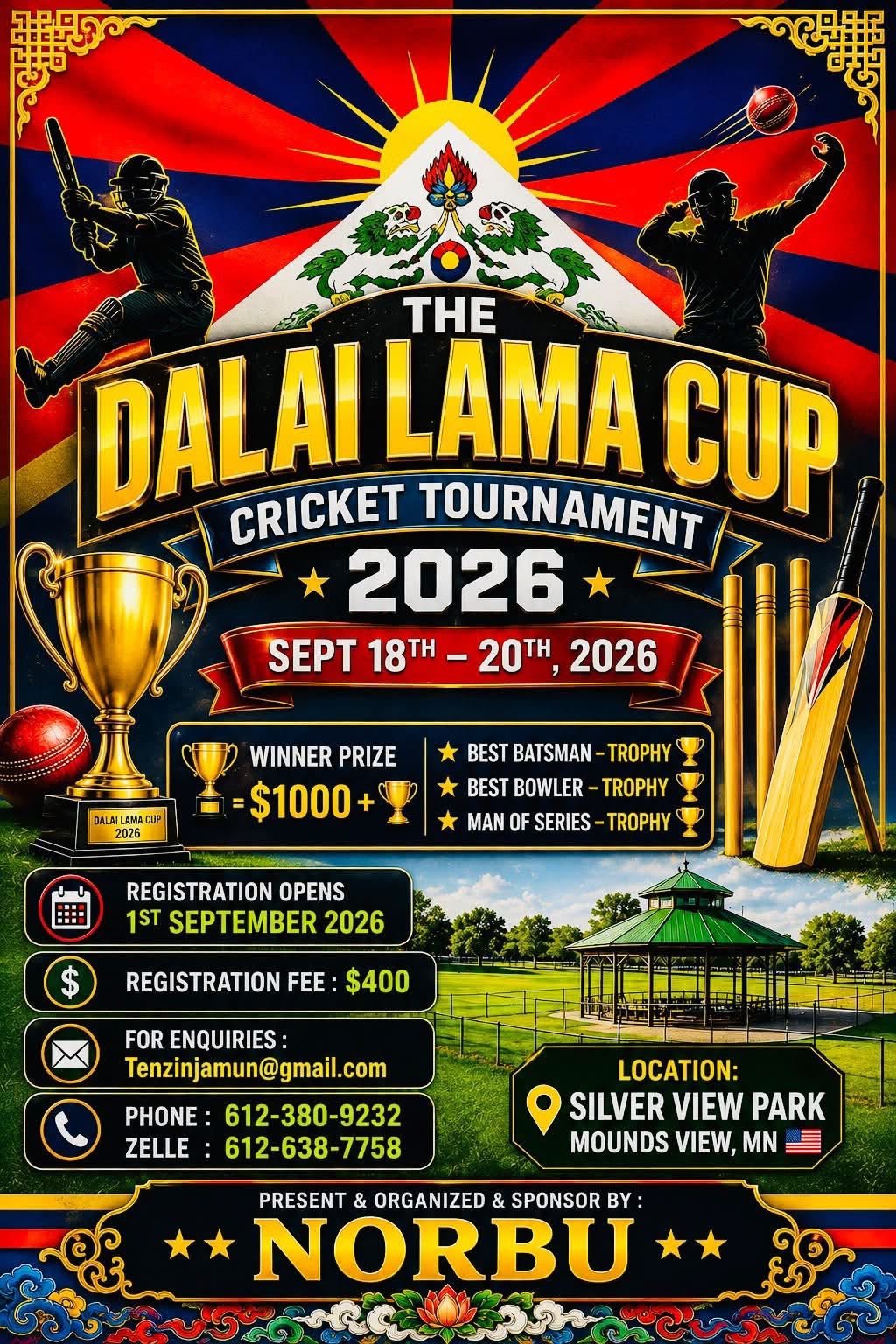 Poster: THE DALAI LAMA CUP