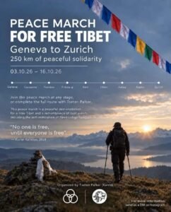 Poster for Peace March