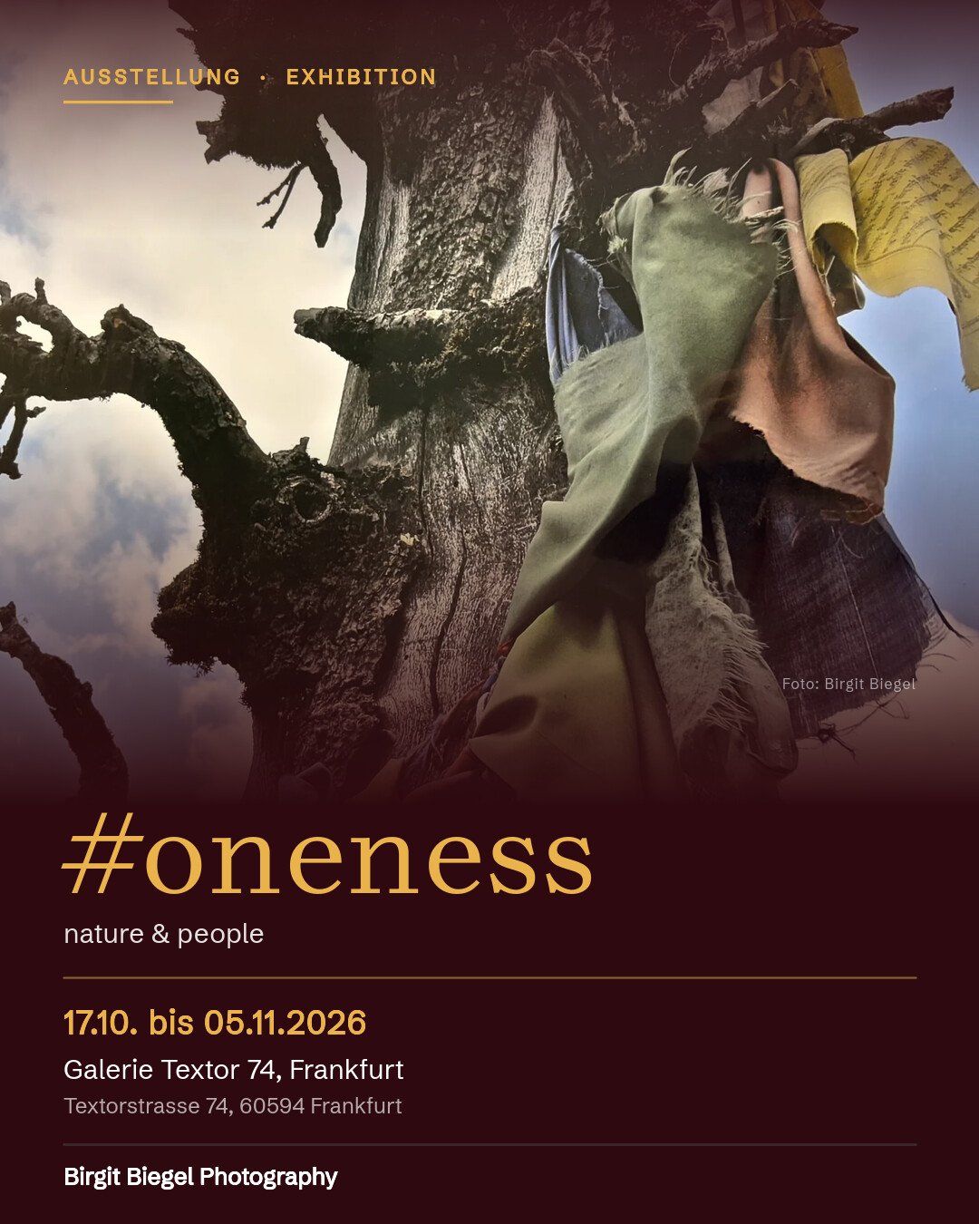Poster: #oneness – nature & people