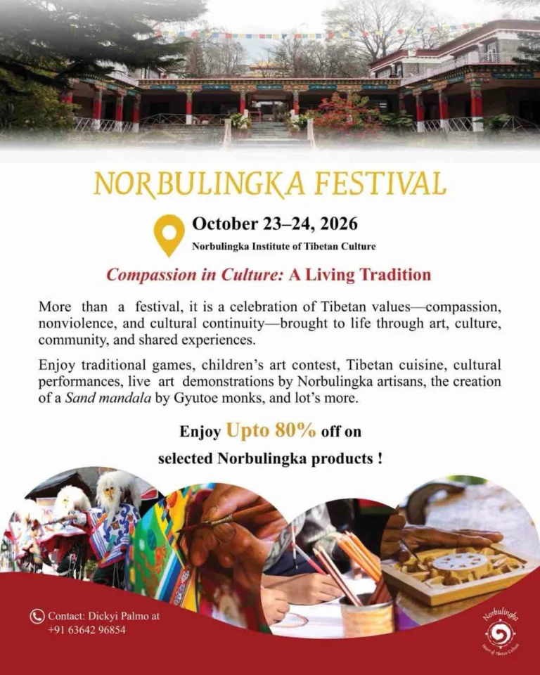 Norbulingka Festival 2026 Dharamsala