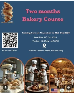 Poster: Two months Bakery Course