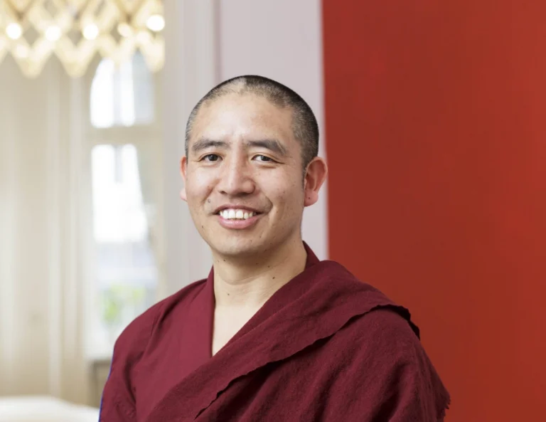 Poster for Medizinbuddha Puja mit Shenphen Rinpoche (in tibetischer Sprache)