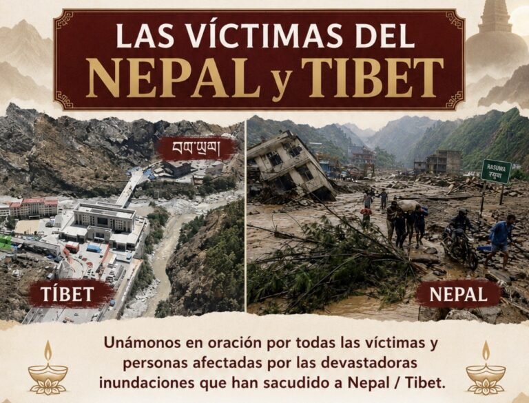 Poster for Puja por las víctimas de la inundación de Nepal y Tibet