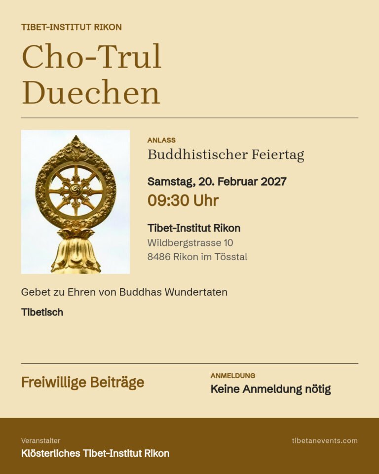 Cho-Trul Duechen Poster