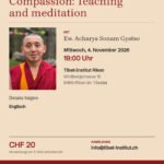 Compassion – Teaching and meditation Poster