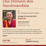 Das Streuen des Sandmandala  Poster