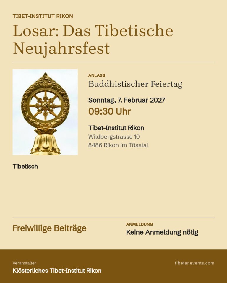 Losar – Das Tibetische Neujahrsfest Poster