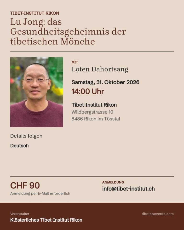 Lu Jong – das Gesundheitsgeheimnis der tibetischen Mönche Poster