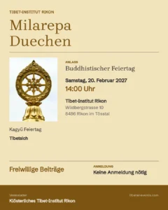 Poster: Milarepa Duechen