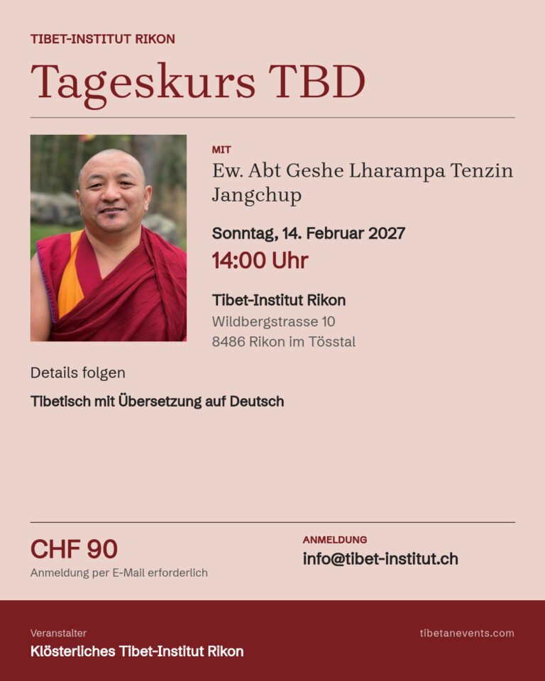 Tageskurs TBD Poster