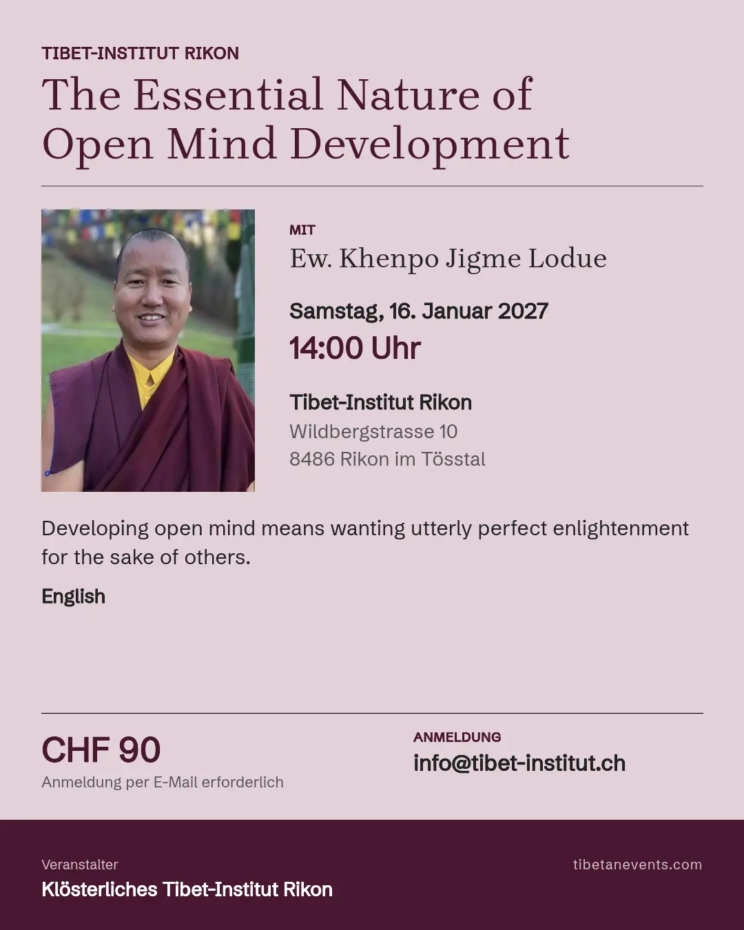 Poster: The Essential Nature of Open Mind Development