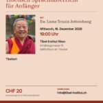Tibetisch Sprachunterricht für Anfänger Poster