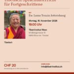 Tibetisch Sprachunterricht für Fortgeschrittene Poster