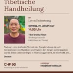Tibetische Handheilung Poster