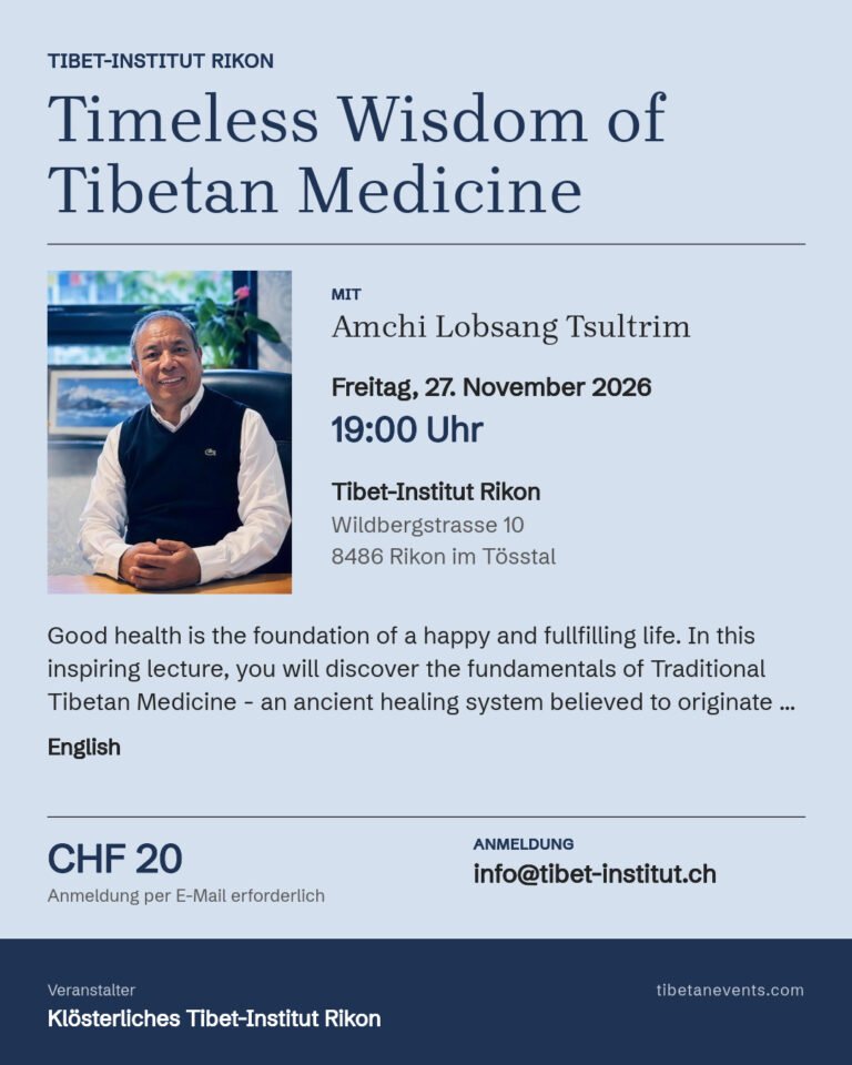 Timeless Wisdom of Tibetan Medicine Poster