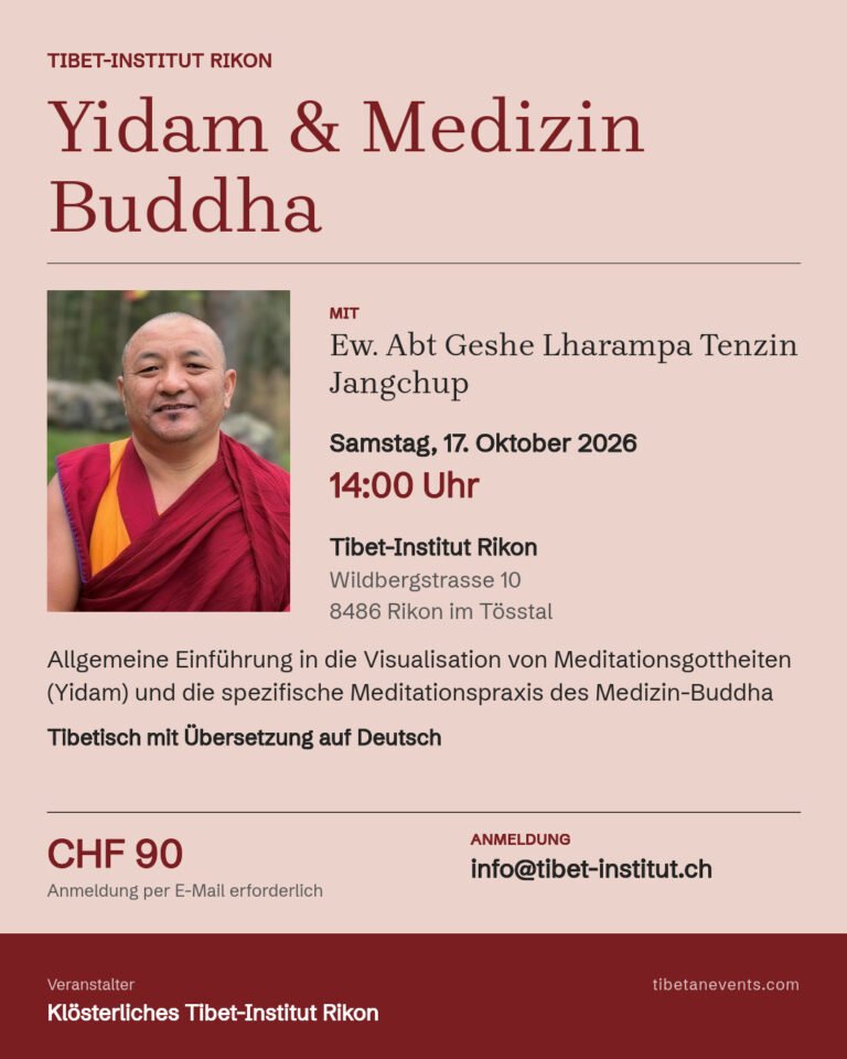Yidam & Medizin Buddha Poster