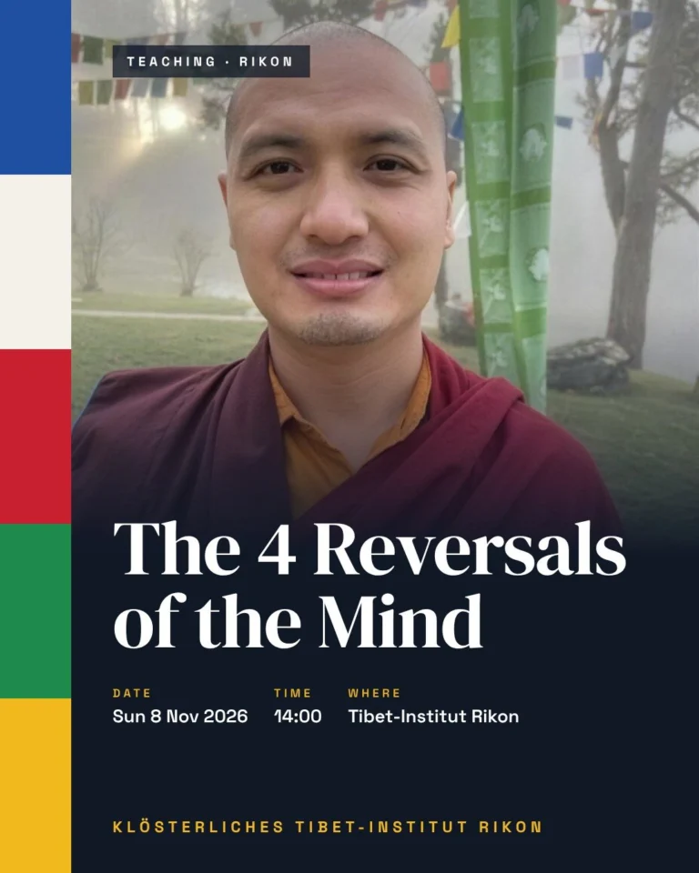 Poster for The 4 Reversals of the Mind – Impermanence