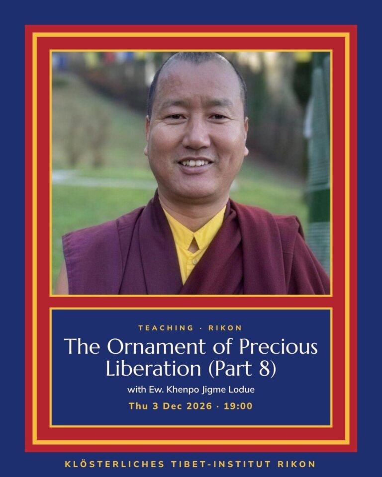 Poster for The Ornament of Precious Liberation (Part 8)