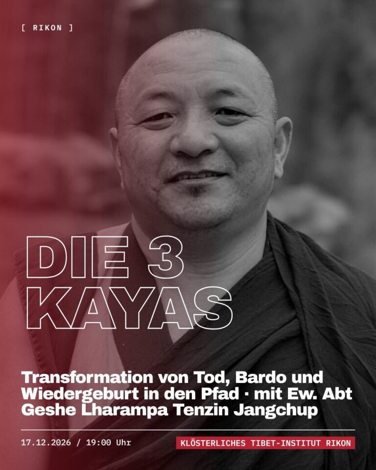 Poster for Die 3 Kayas – Transformation von Tod, Bardo und Wiedergeburt in den Pfad