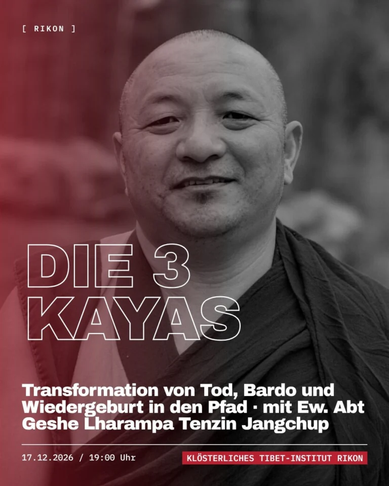 Poster for Die 3 Kayas – Transformation von Tod, Bardo und Wiedergeburt in den Pfad
