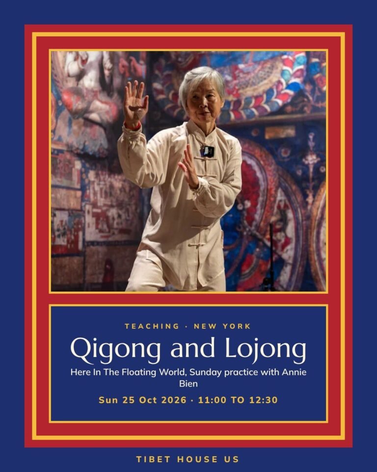 Poster for Qigong and Lojong
