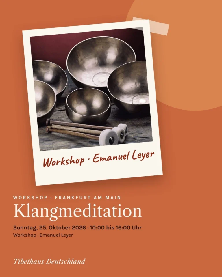 Poster for Klangmeditation