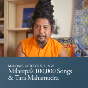 Poster for The One Hundred Thousand Songs of Milarepa and The Mahamudra of Tara