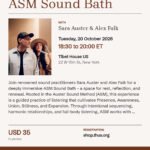 Poster for ASM Sound Bath