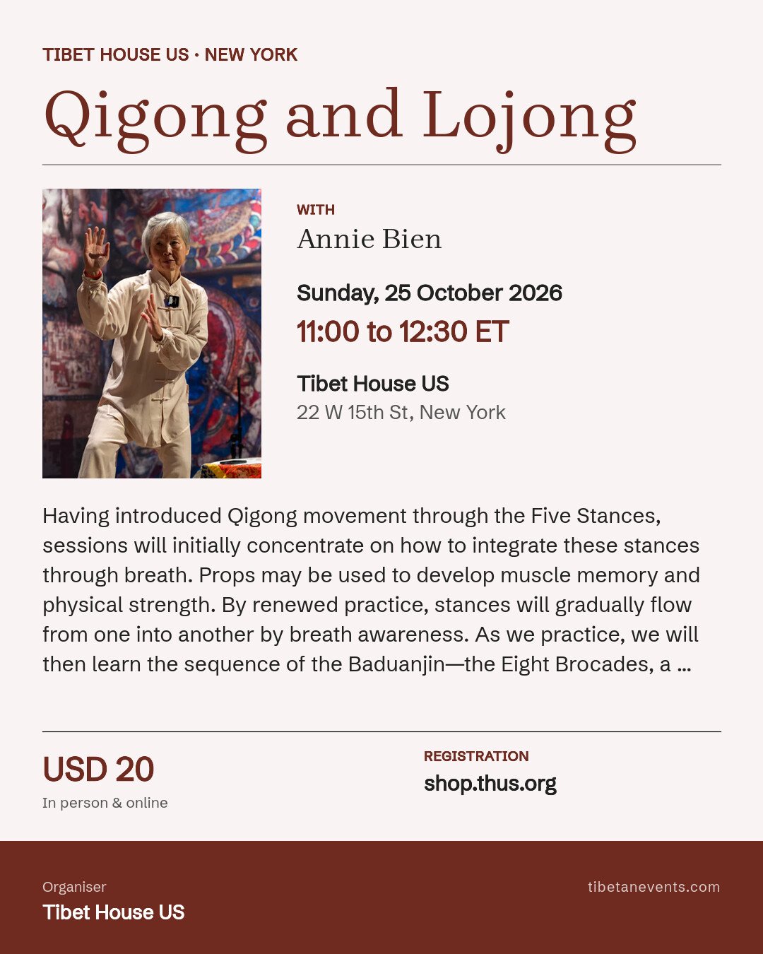 Poster: Qigong and Lojong