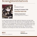 Poster for Klangmeditation
