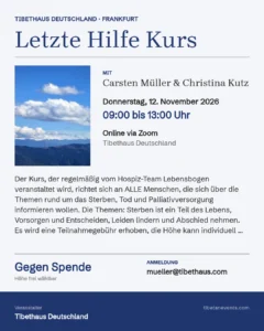 Poster: Letzte Hilfe Kurs