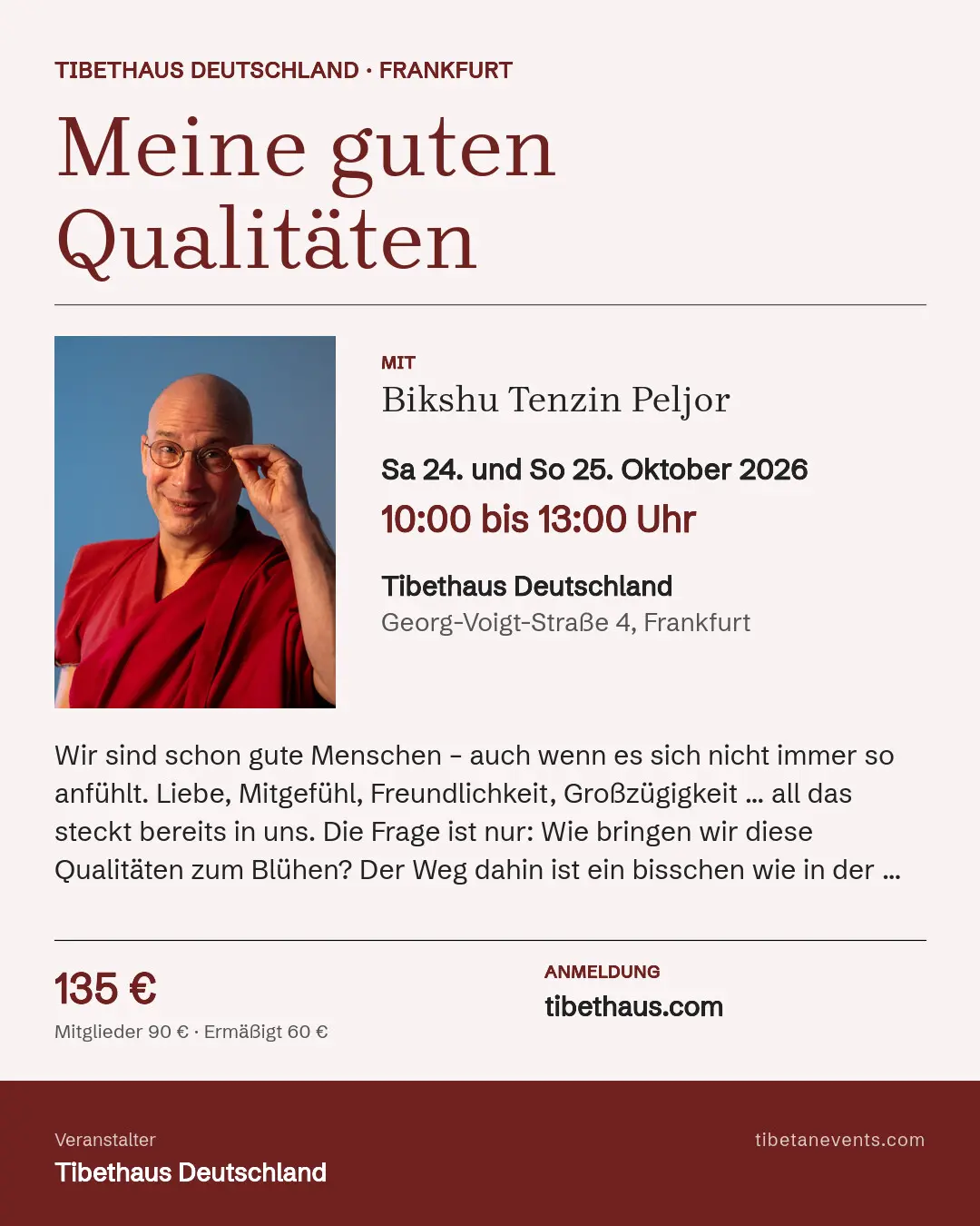 Poster: Meine guten Qualitäten